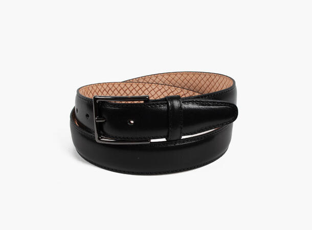 MONTECRISTO Men`s belt 3,5 cm 09 Black 95 cm 